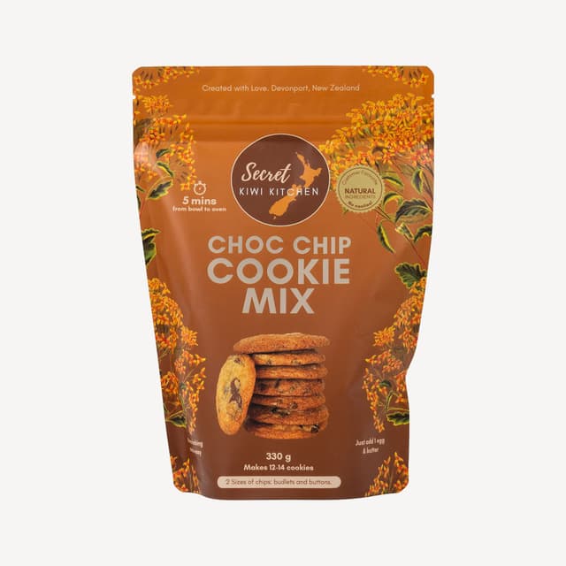 Secret Kiwi Chocolate Chip Cookie Mix 330g