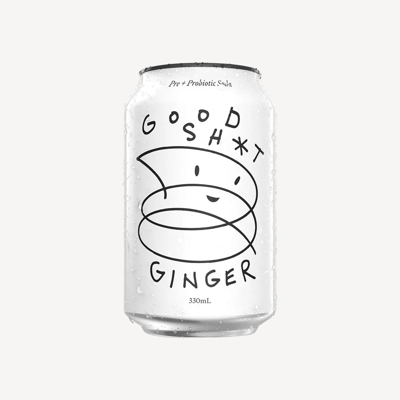Good Sh*t Pre+Probiotic Soda Ginger 330ml