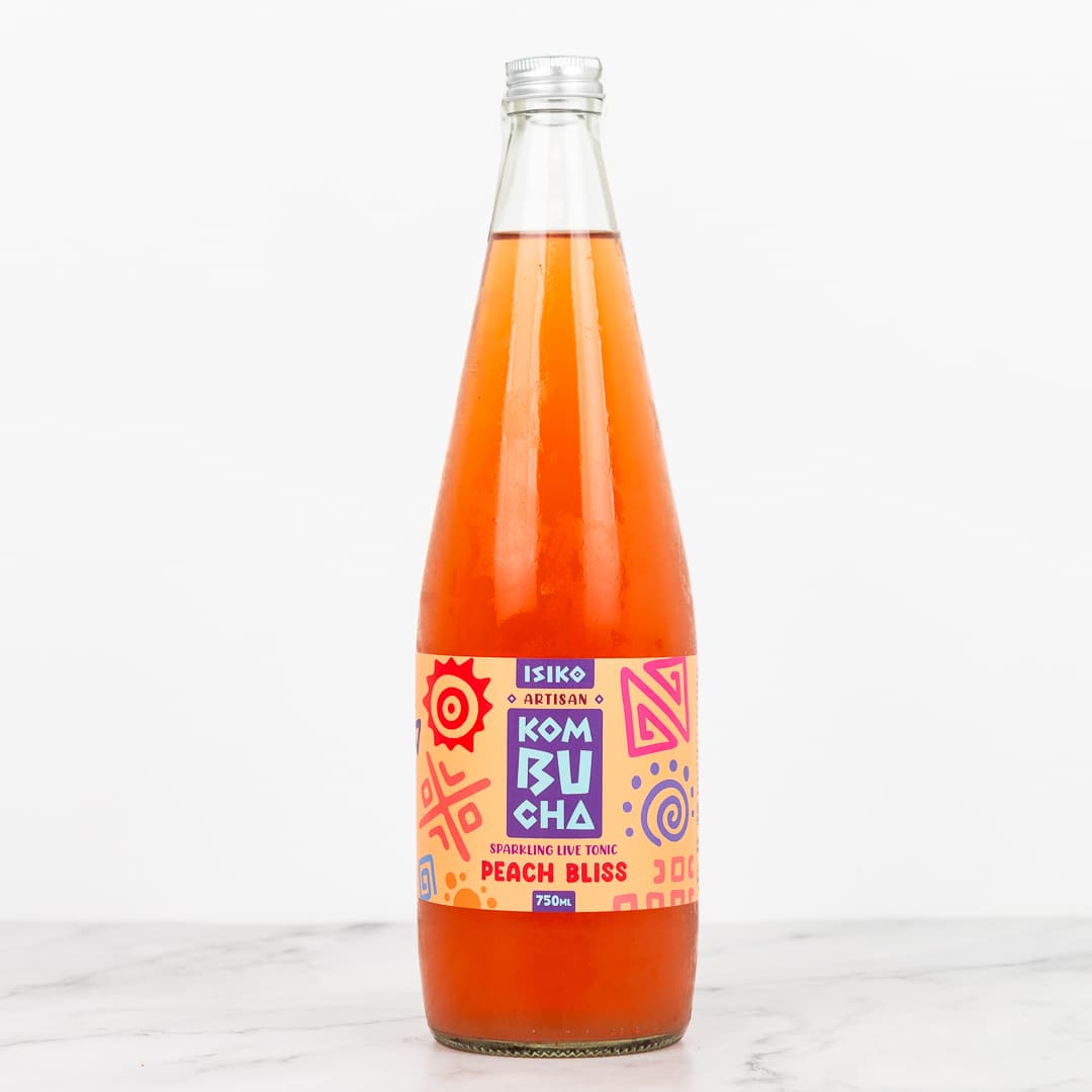 Isiko Peachlime Kombucha 750ml