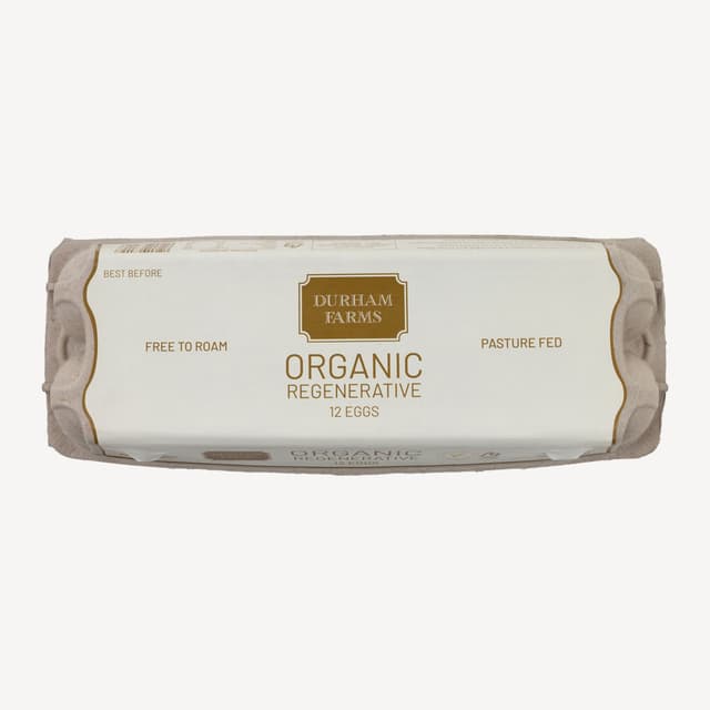 Durham Farms Organic Eggs 12 Pack