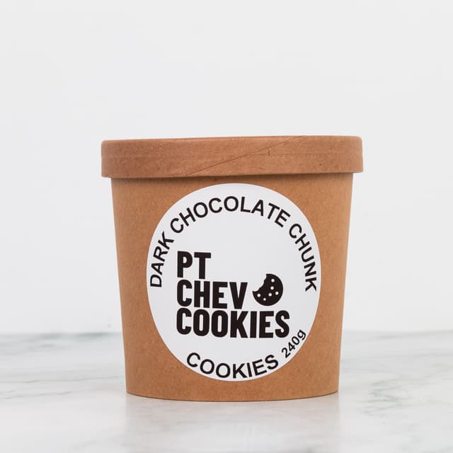 Pt Chev Cookies Chocolate Chunk Cookies Tub 6 Pack