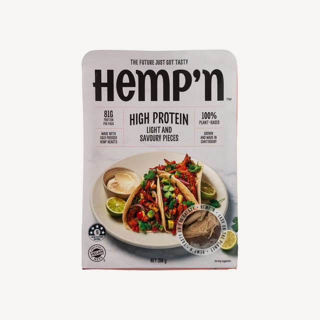 Hemp'n Light And Savoury Protein Pieces 250g