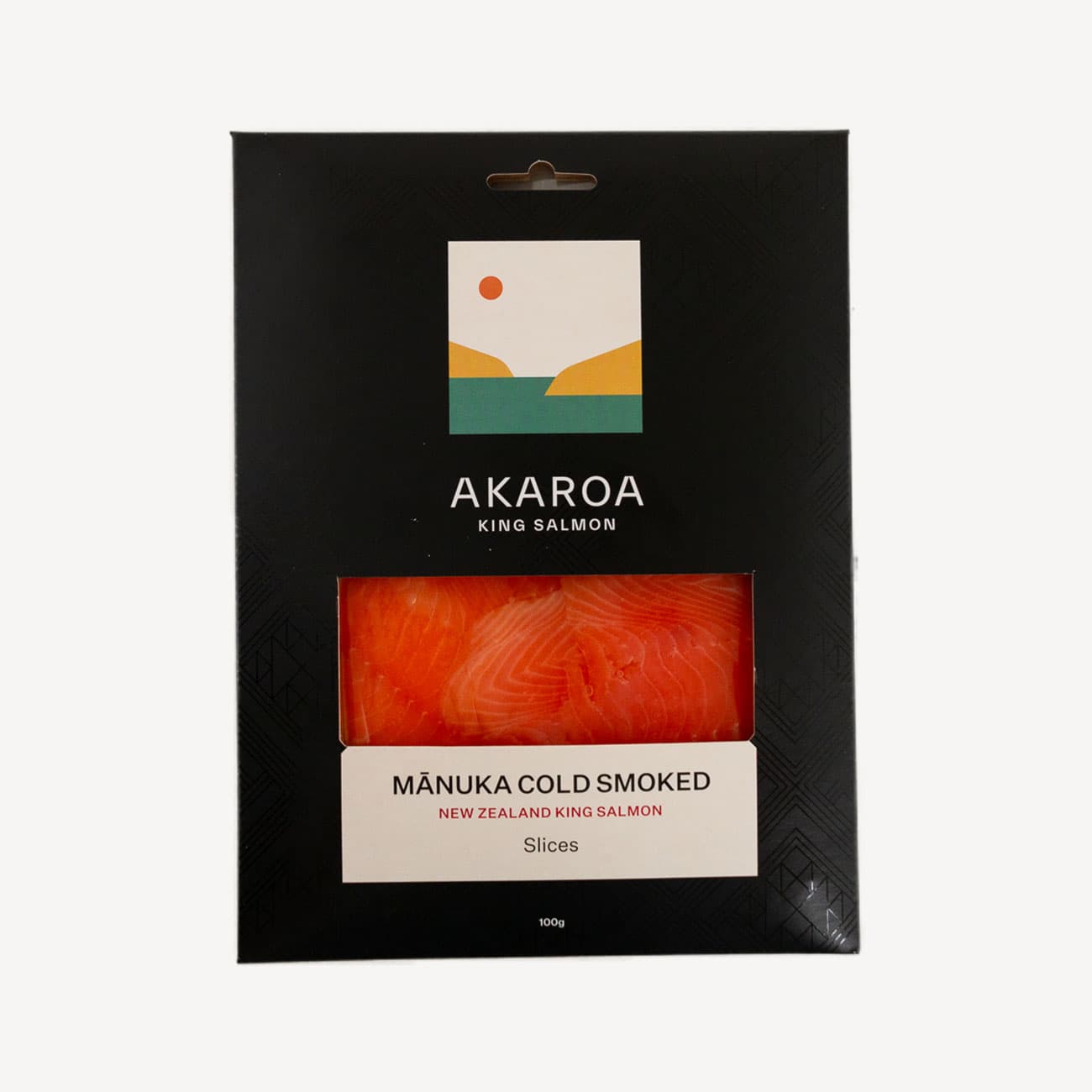 Akaroa Cold Smoked Salmon Slice 100g