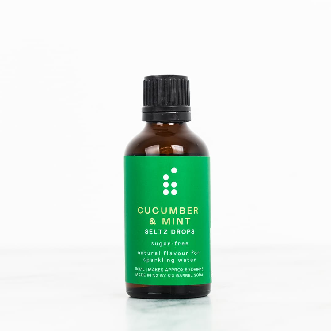 Six Barrel Cucumber And Mint Seltz Drops 50ml