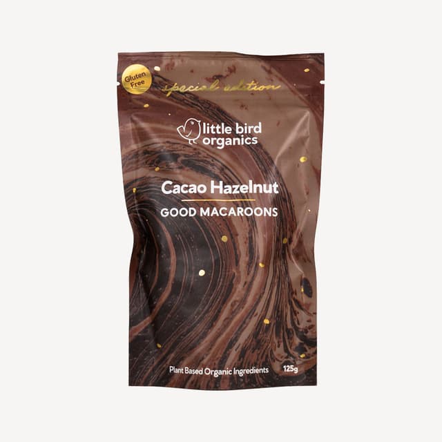 Little Bird Cacao Hazelnut Macaroon 125g