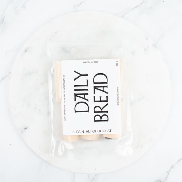Daily Bread Ready To Rise Pain Au Chocolat 6 Pack