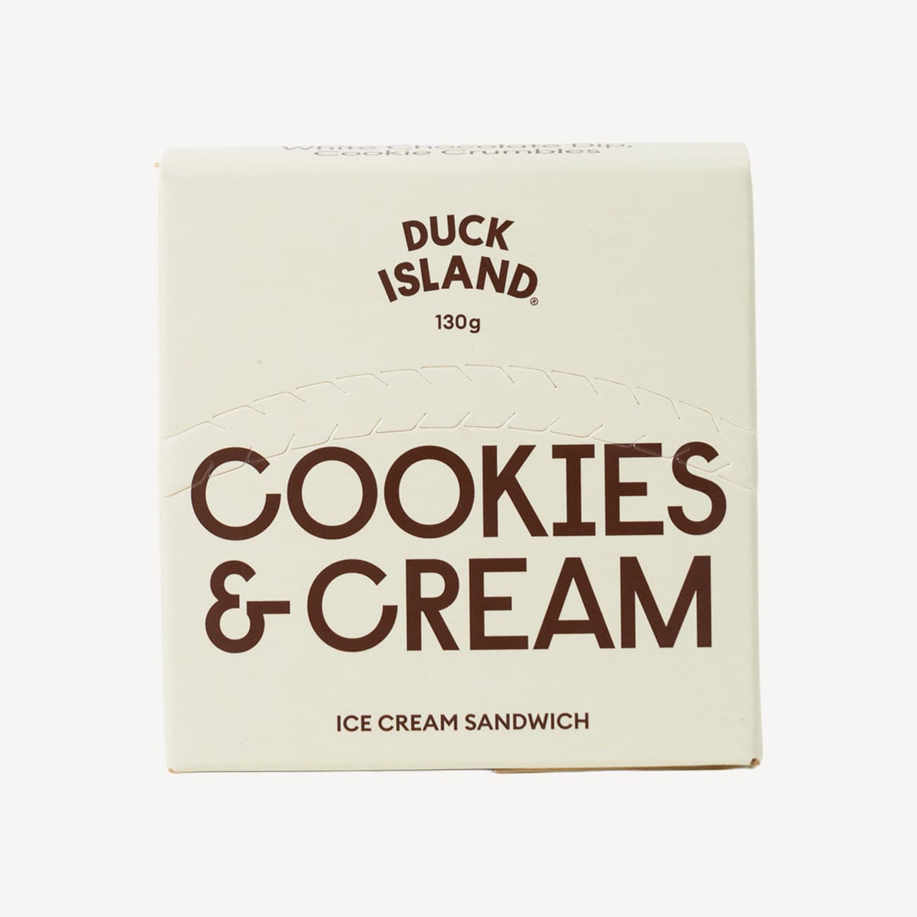 Duck Island Cookies And Cream Ice Cream Sandwich 130g