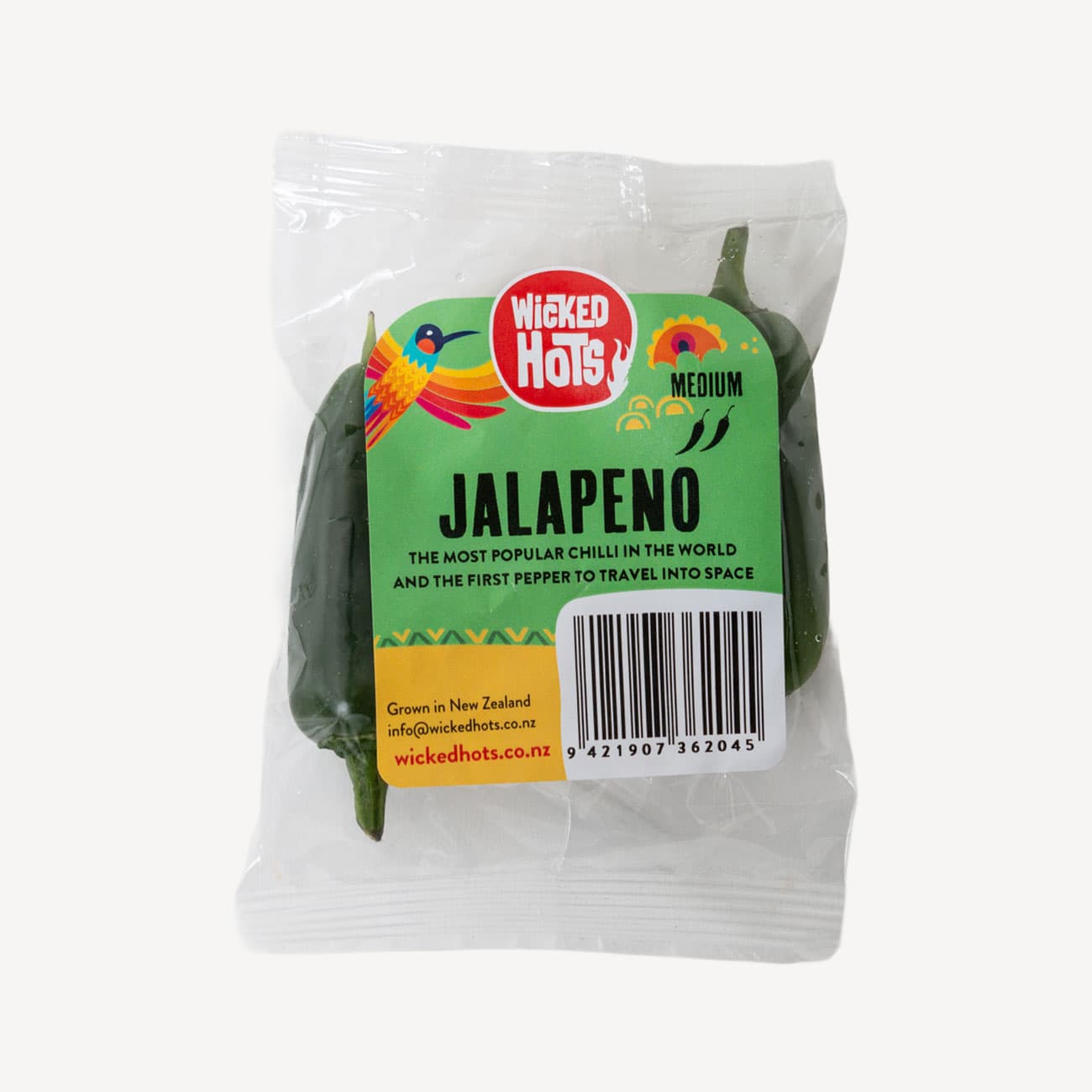 Wicked Hots Jalapeno Green 2 Pac