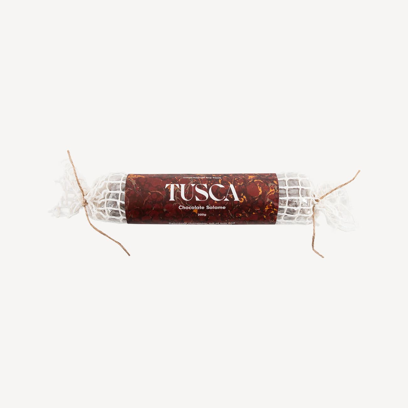 Traditionally Tuscan Chocolate Salame 200g