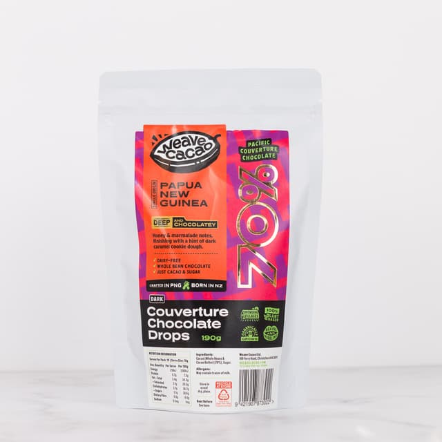 Weave Chocolate Couverture 70% 190g