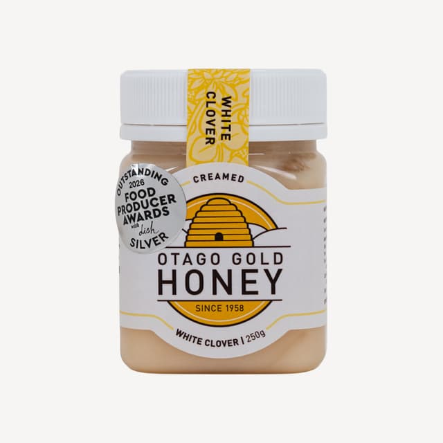 Otago Gold Honey White Clover 250g