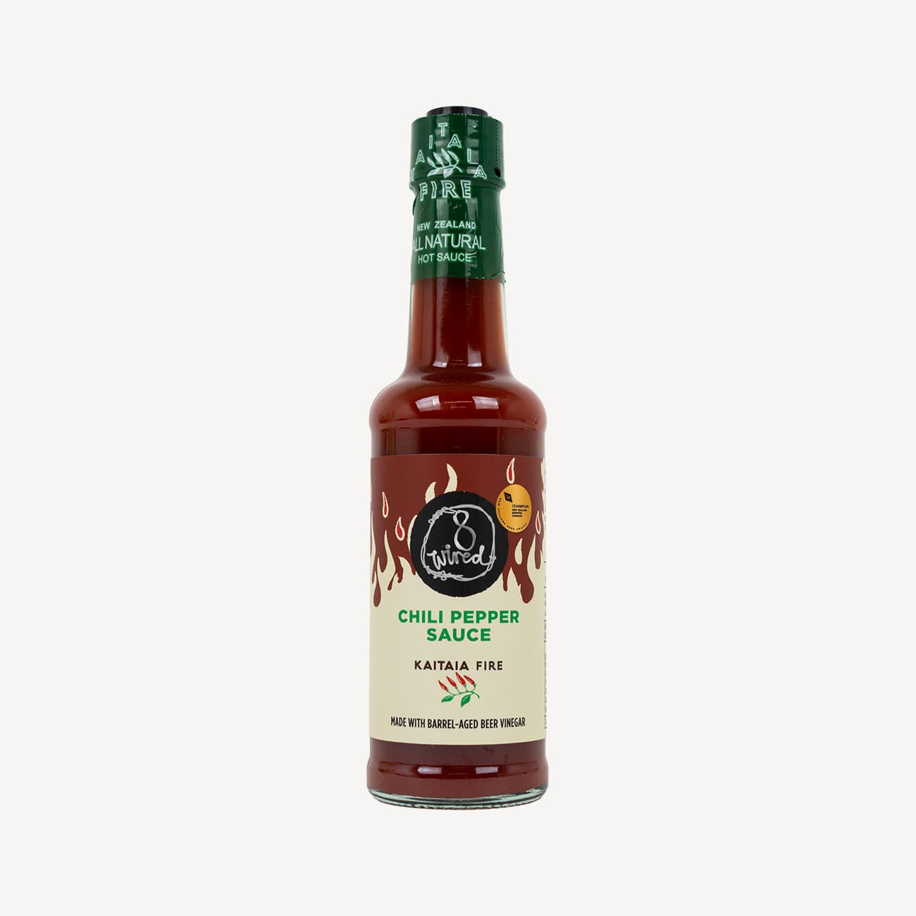 8 Wired x Kaitaia Fire Chilli Pepper Sauce 148ml