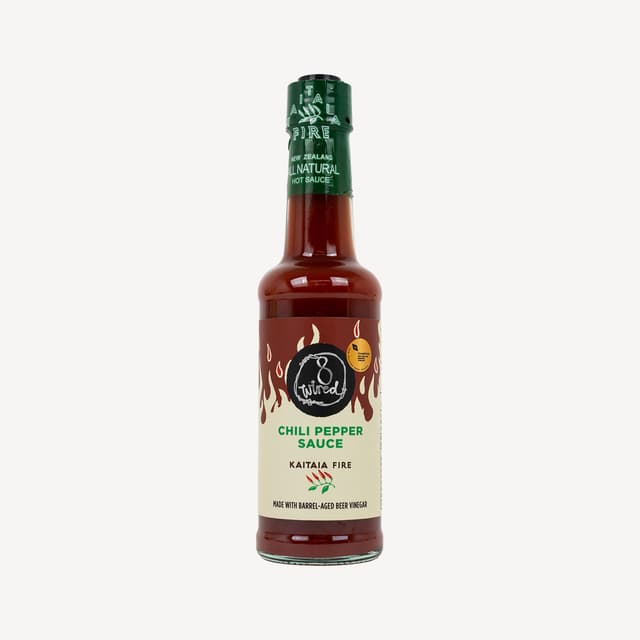 8 Wired x Kaitaia Fire Chilli Pepper Sauce 148ml