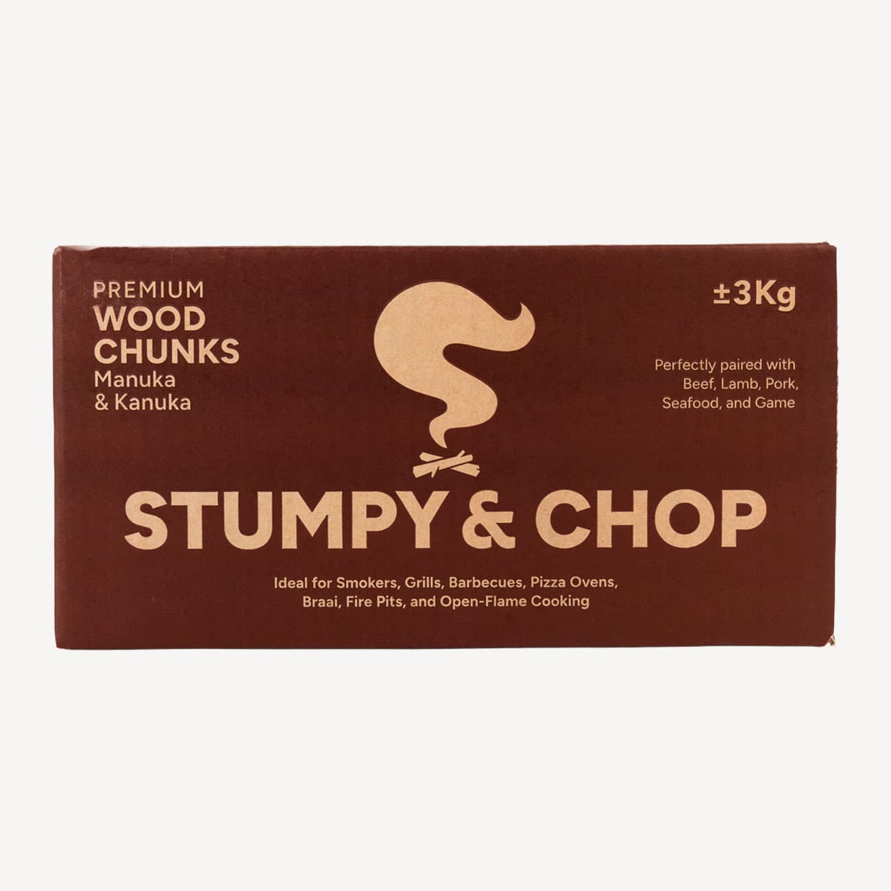 Stumpy & Chop Manuka And Kanuka Hardwood Chunks 3kg