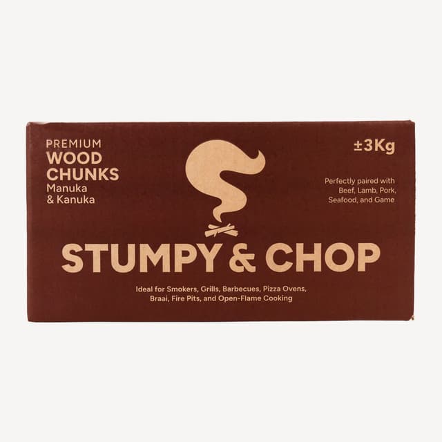 Stumpy & Chop Manuka And Kanuka Hardwood Chunks 3kg