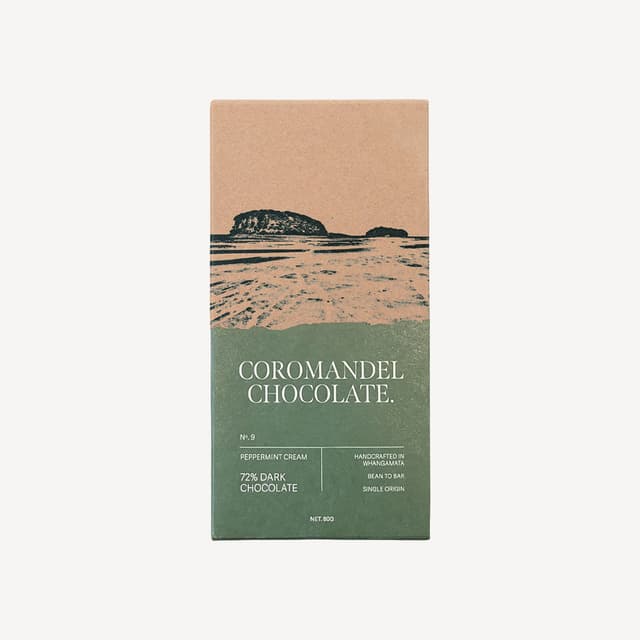 Coromandel Chocolate Peppermint Cream 80g