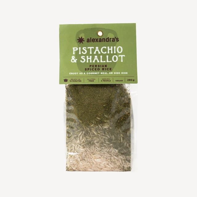 Alexandras Pistachio & Shallot Persian Spiced Rice 280g