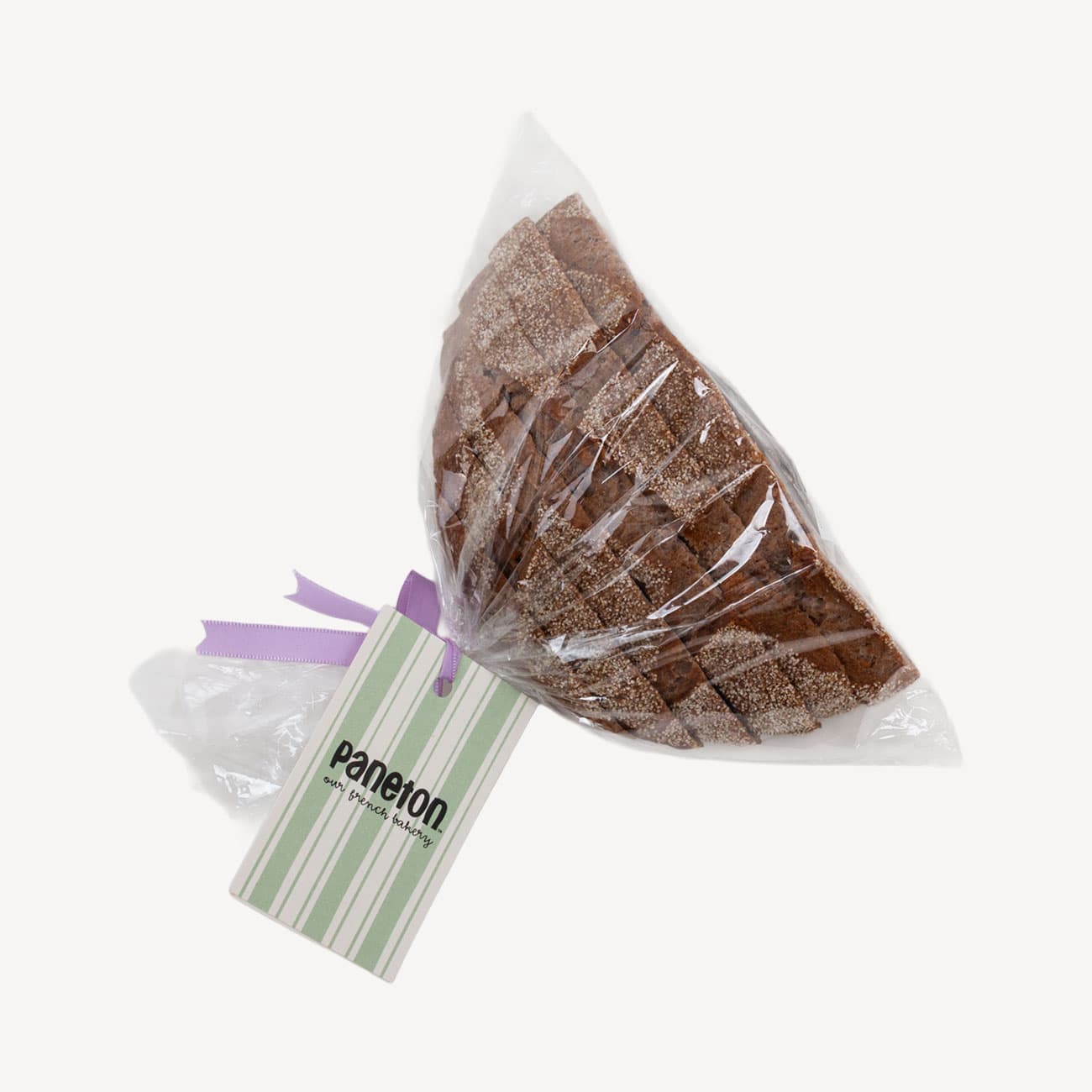 Paneton Purple Wheat & Walnut Sliced Sourdough Half Loaf 350g