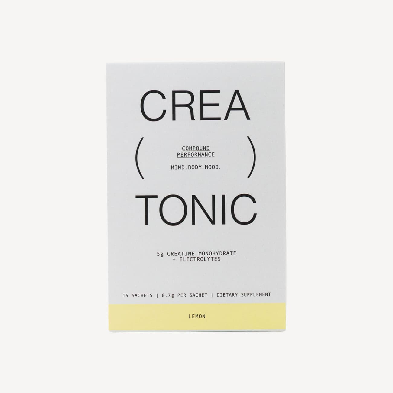 Creatonic Creatine Lemon Sachets Box 130.5g