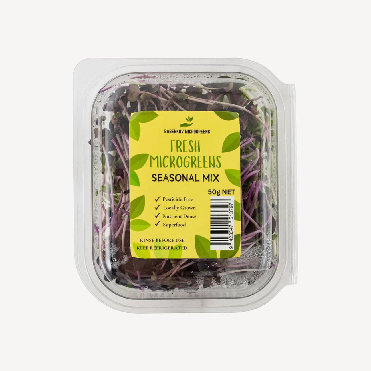 Fresh Microgreen Seasonal Mix 50g