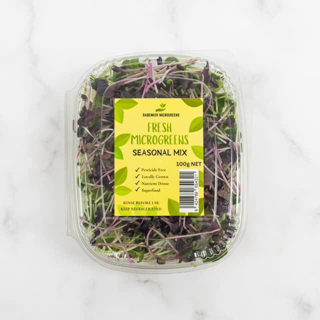 Fresh Microgreen Seasonal Mix 100g