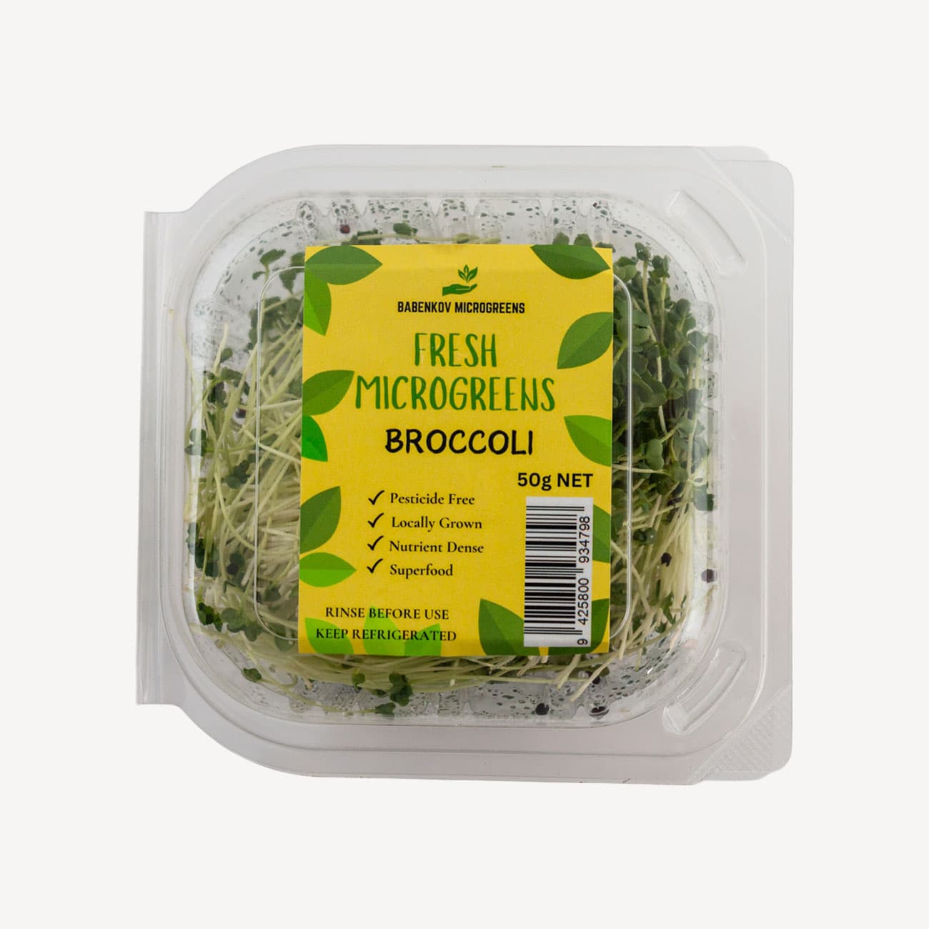 Fresh Microgreen Broccoli 50g