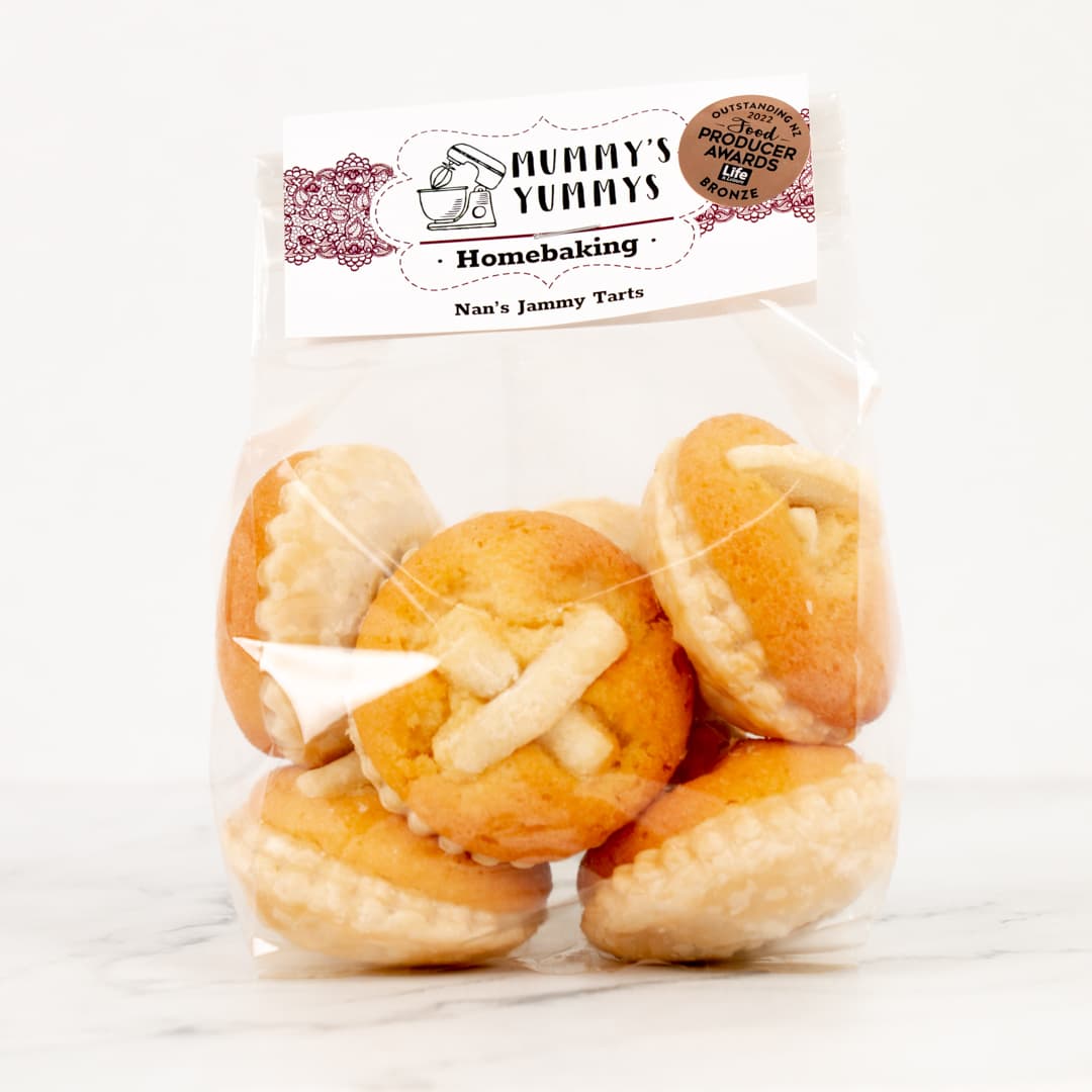 Mummys Yummys Nan's Jammy Tarts 6 Pack