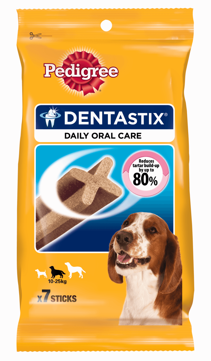 Pedigree Dentastix Dog Treats Medium 7 Pack 180g