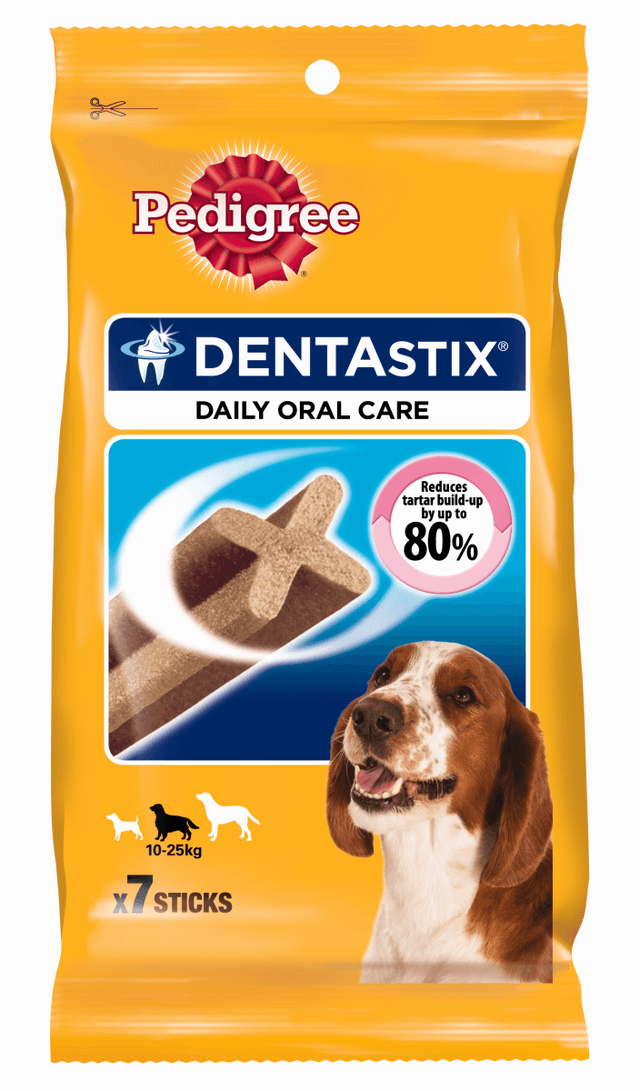 Pedigree Dentastix Dog Treats Medium 7 Pack 180g