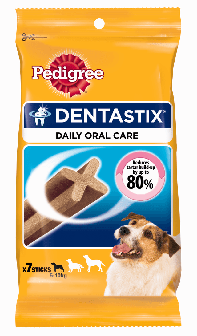 Pedigree Dentastix Dog Treats Small 7 Pack 10g