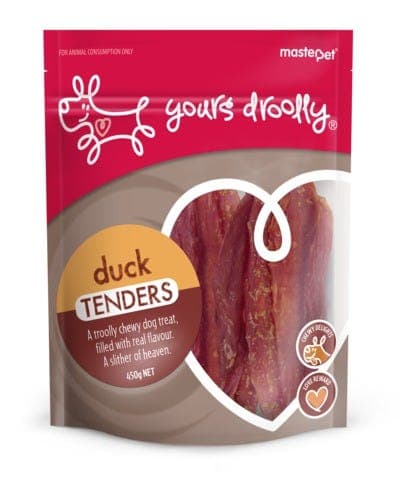 Yours Droolly Duck Tenders Dog Treats 450g