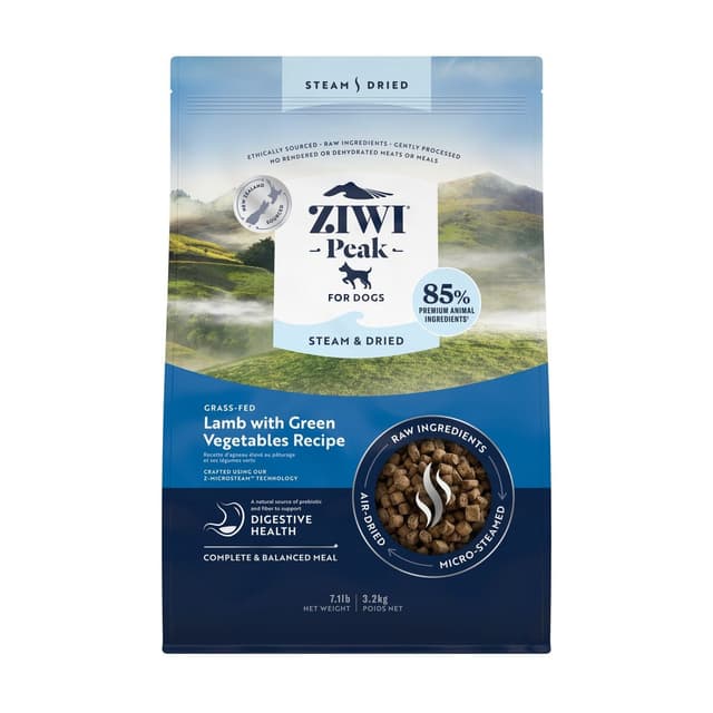 Ziwi Peak Steam & Dried Lamb Dog Food 3.2kg