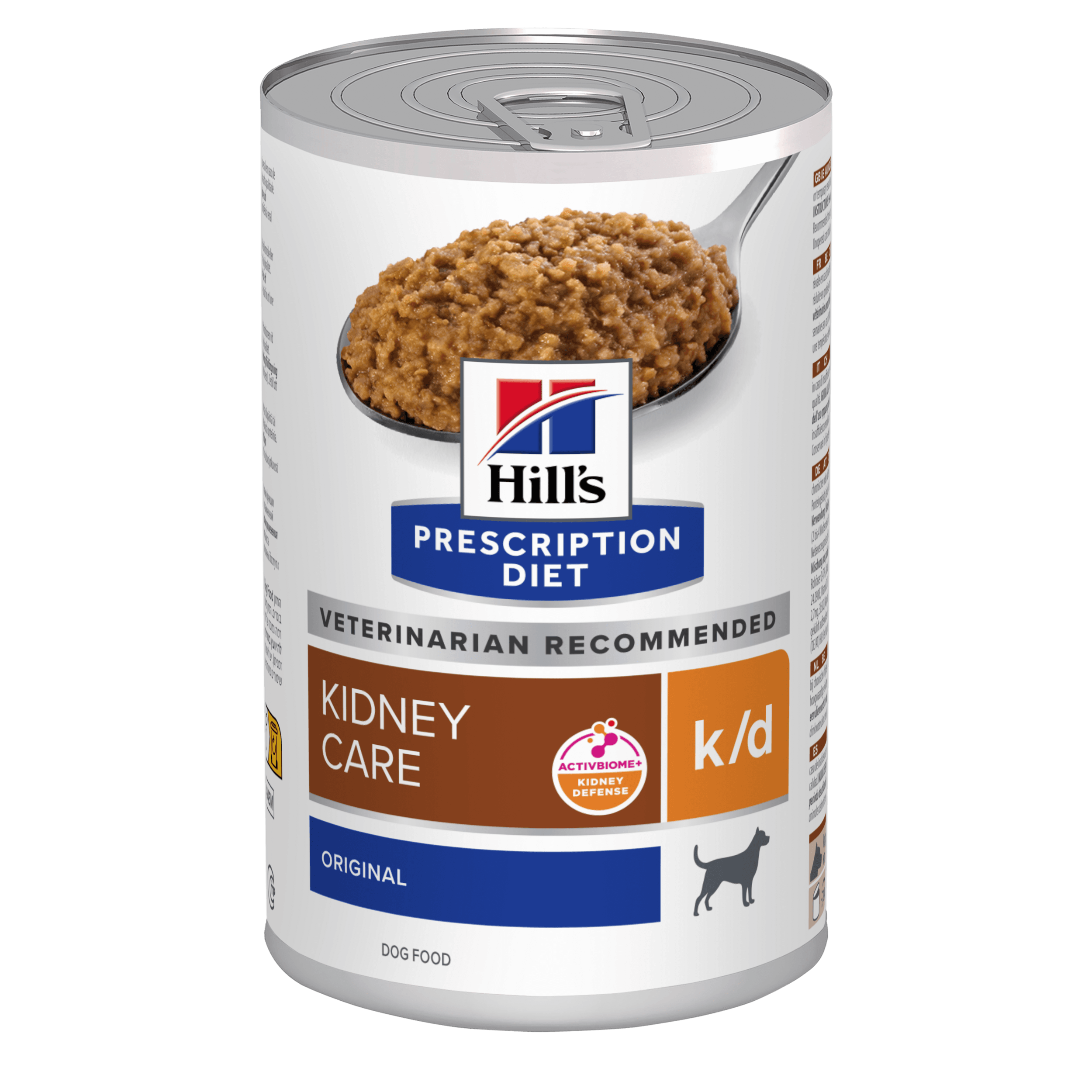 Hills Dog Prescription Diet K/D Kidney Care Can 350g