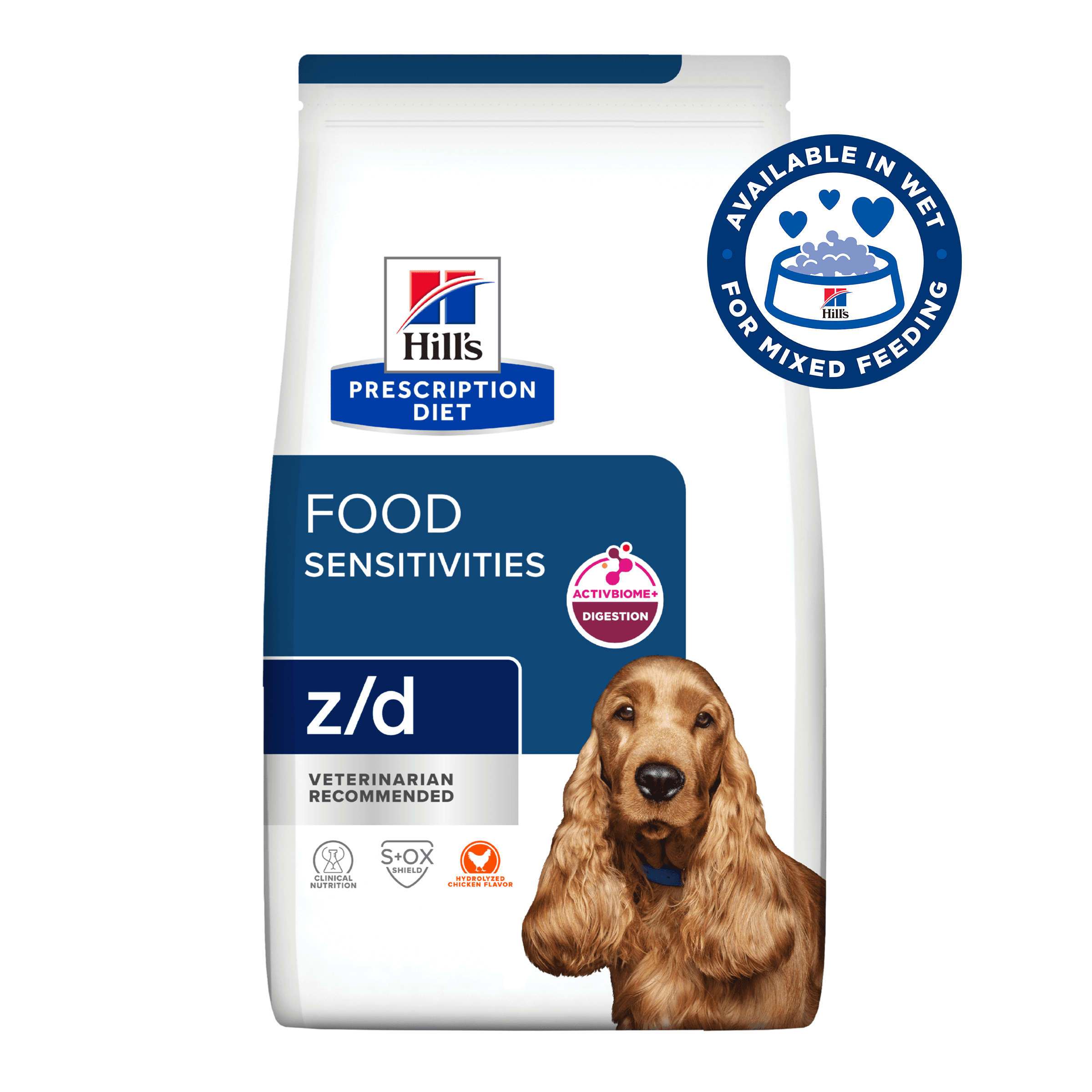 Hill's Prescription Diet Dog Z/D Skin Food Sensitivities 7.98Kg