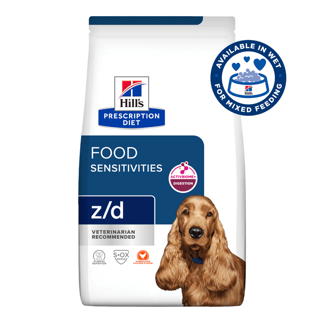 Hill's Prescription Diet Dog Z/D Skin Food Sensitivities 7.98Kg