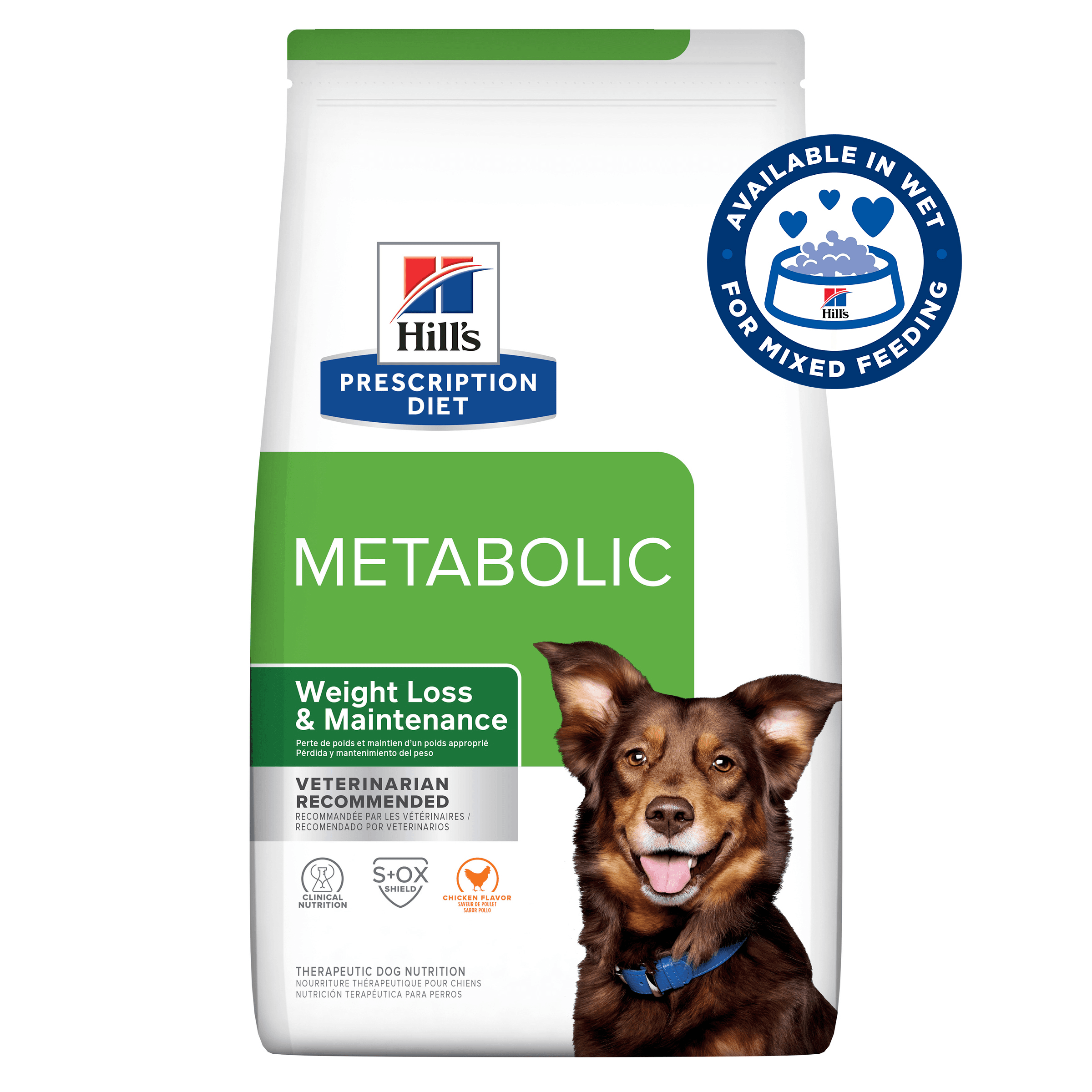Hills Prescription Diet Metabolic Weight Solution Dog Food 12.47kg