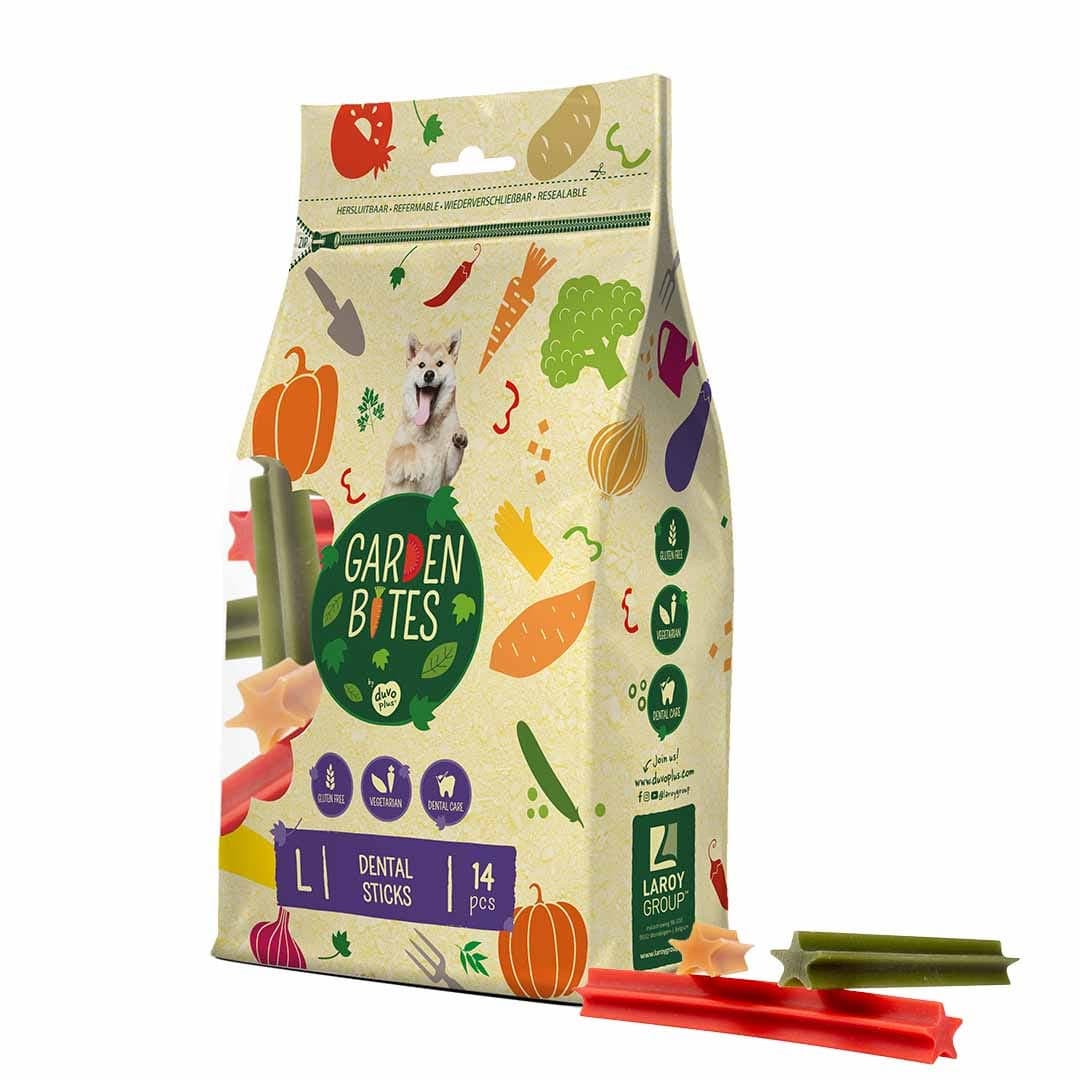 Garden Bites Dog Treat Dent Sticks 16cm 14pc 420g