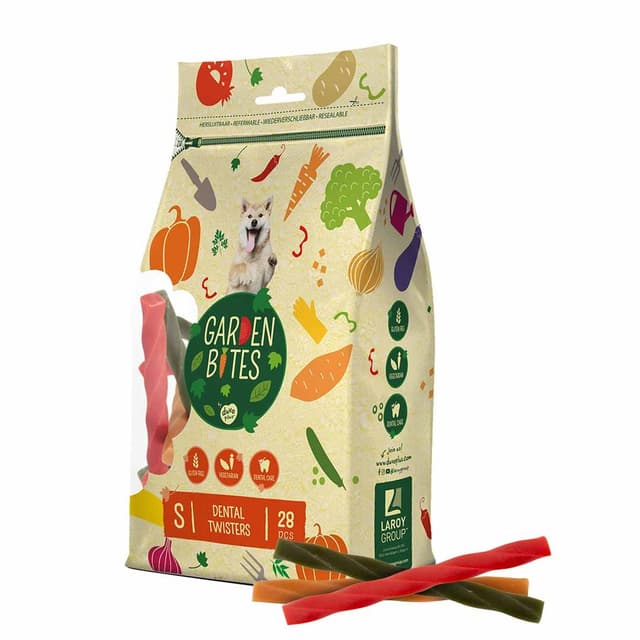 Garden Bites Dog Treat Dent Twisters 13cm 28pc 420g