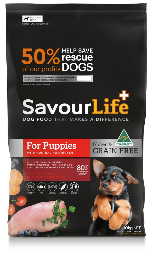 SavourLife Grain Free Puppy Food 10kg