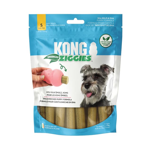Kong Puppy Treat Ziggies Enhanced Small 198g