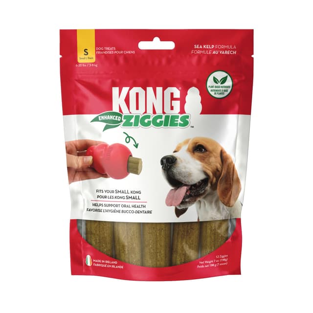 Kong Dog Treat Ziggies Enhanced Small 198g