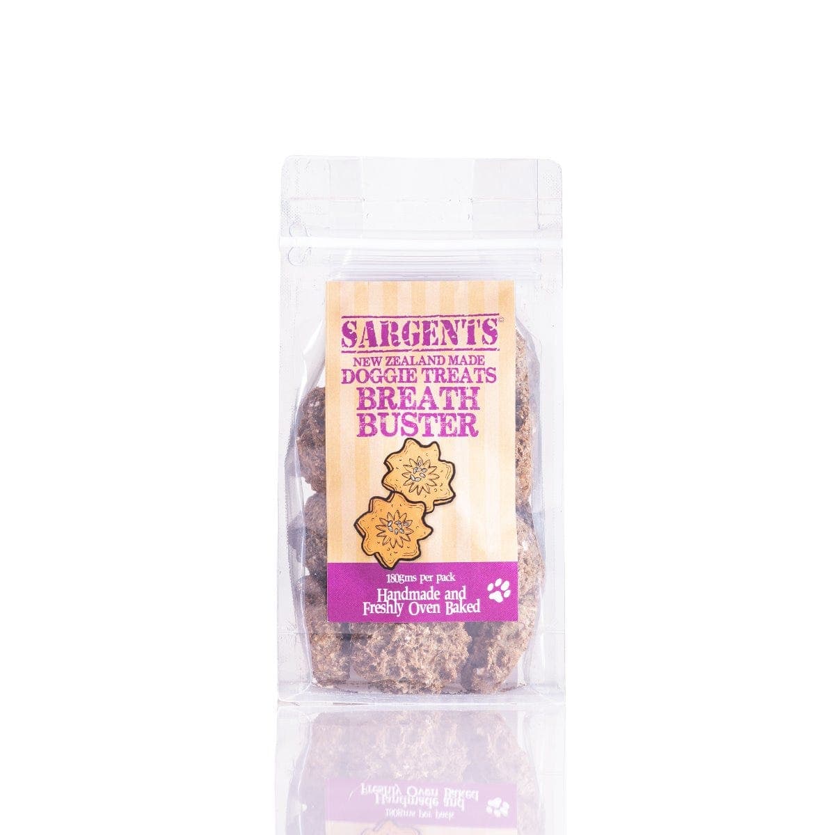 Sargents Breath Buster Dog Treats 180g