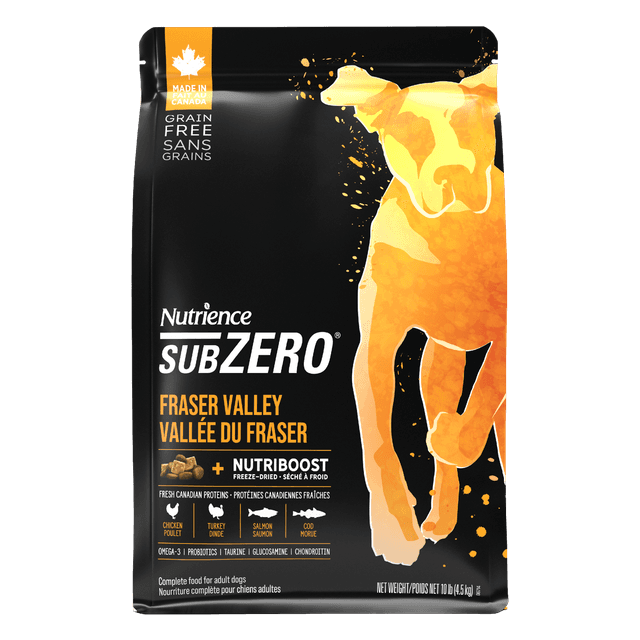 Nutrience Dog SubZero Fraser Valley 4.5kg