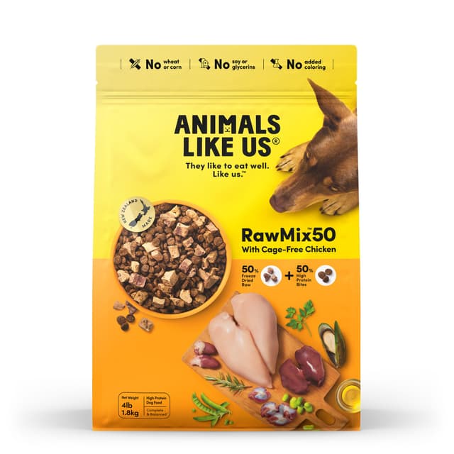 Animals Like Us RawMix50 Chicken Dog food 1.8kg