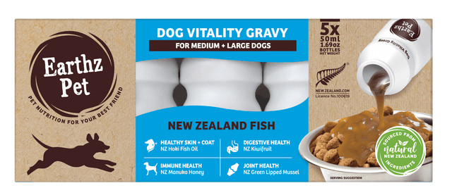Earthz Pet Nz Fish Large Dog 5 X 50ml