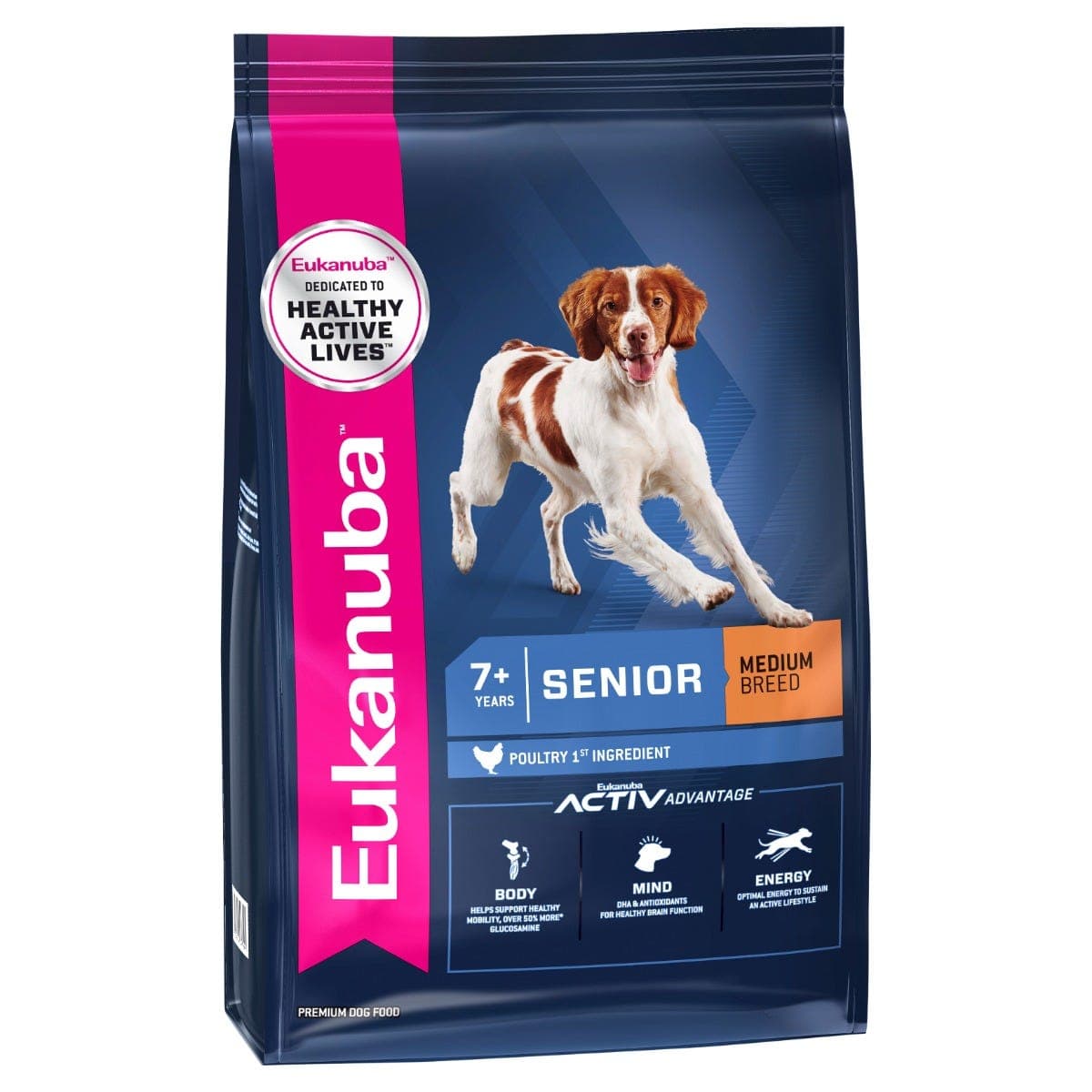 Eukanuba Medium Breed Senior Dry Dog Food 15kg