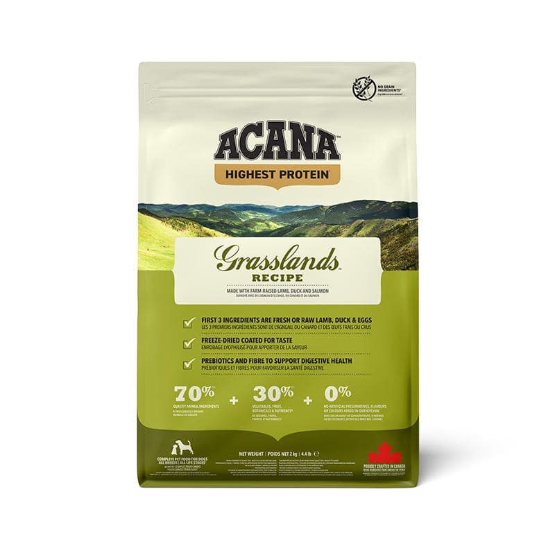Acana Grain Free Regionals Grasslands Dog Food 2Kg