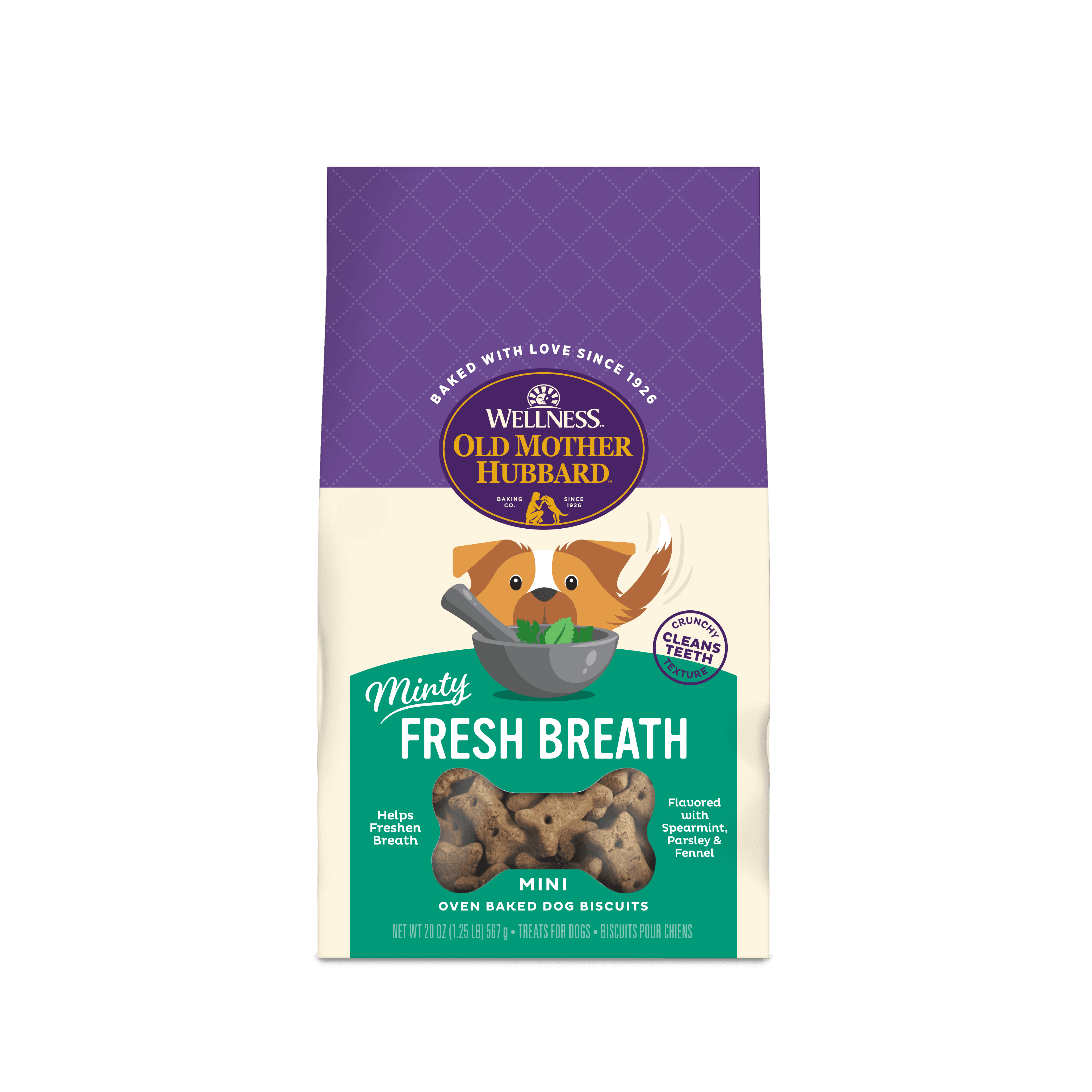 Old Mother Hubbard Fresh Breath Dog Treat 566g