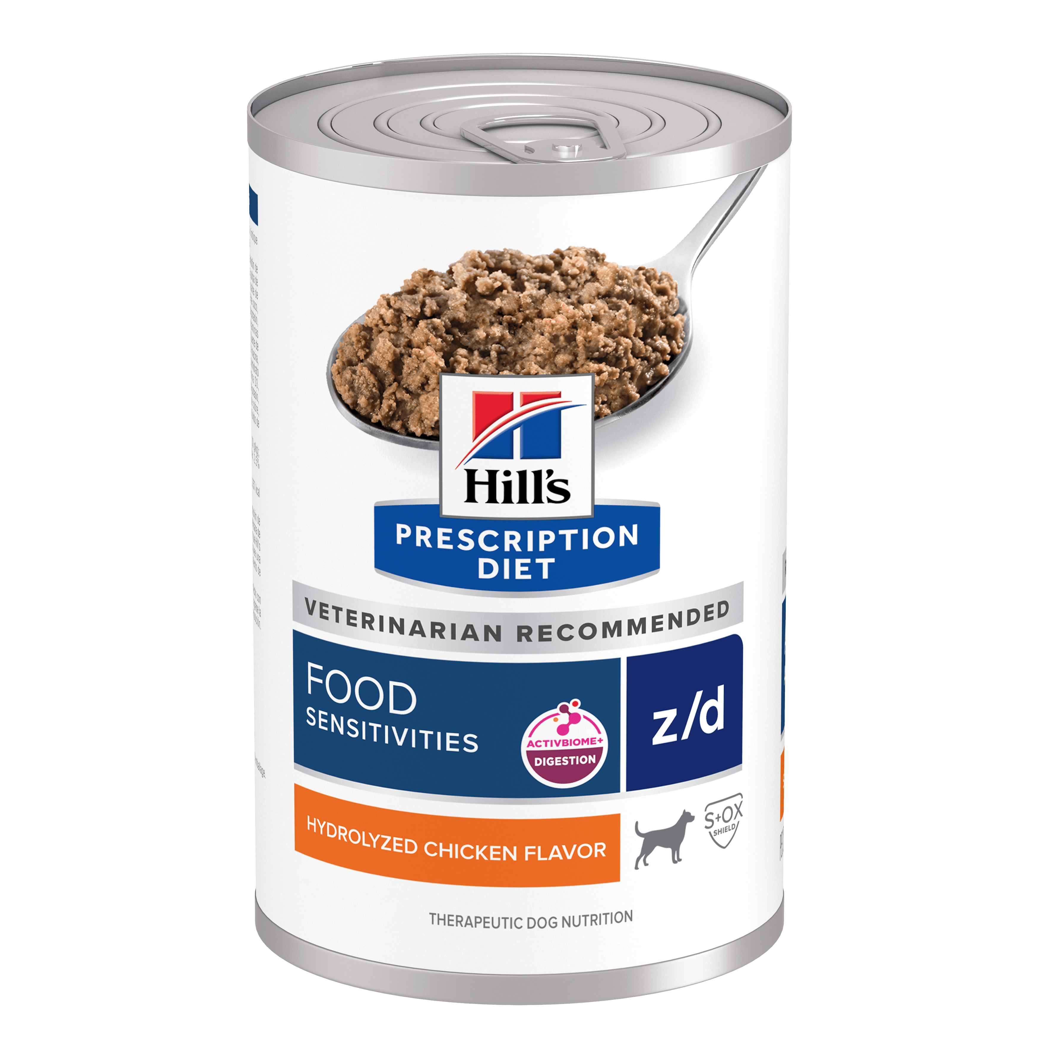 Hill's Prescription Diet Dog Z/D Skin Food Sensitivities Can 370G