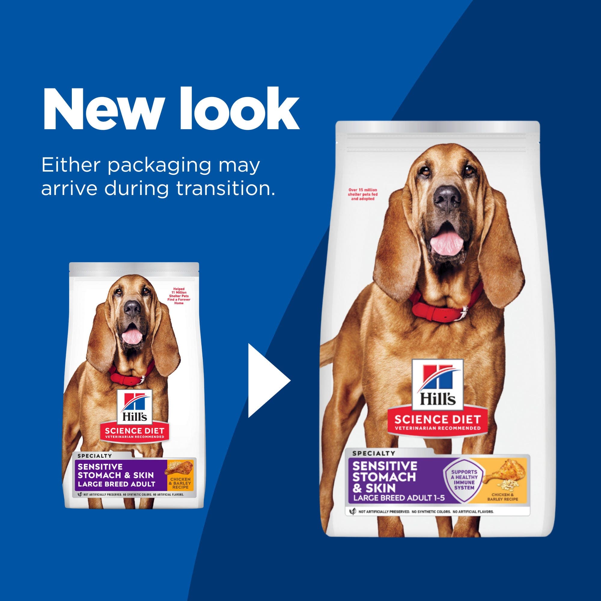Hill's Science Diet Adult Sensitive Stomach & Skin Large Breed Food 13.6kg